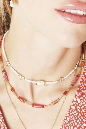 Ketting Magical Nights Wit Koper h5 Afbeelding2